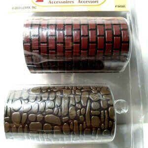 Lemax Christmas Village Brick and Cobblestone Roads Holiday Accessory 18" each